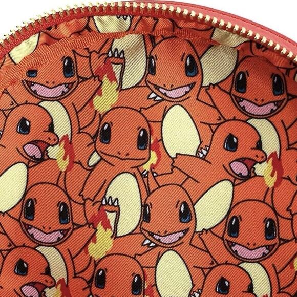 Loungefly Charmander Pokemon Mini Backpack Figural Cosplay NWT Released in 2021 main image 4